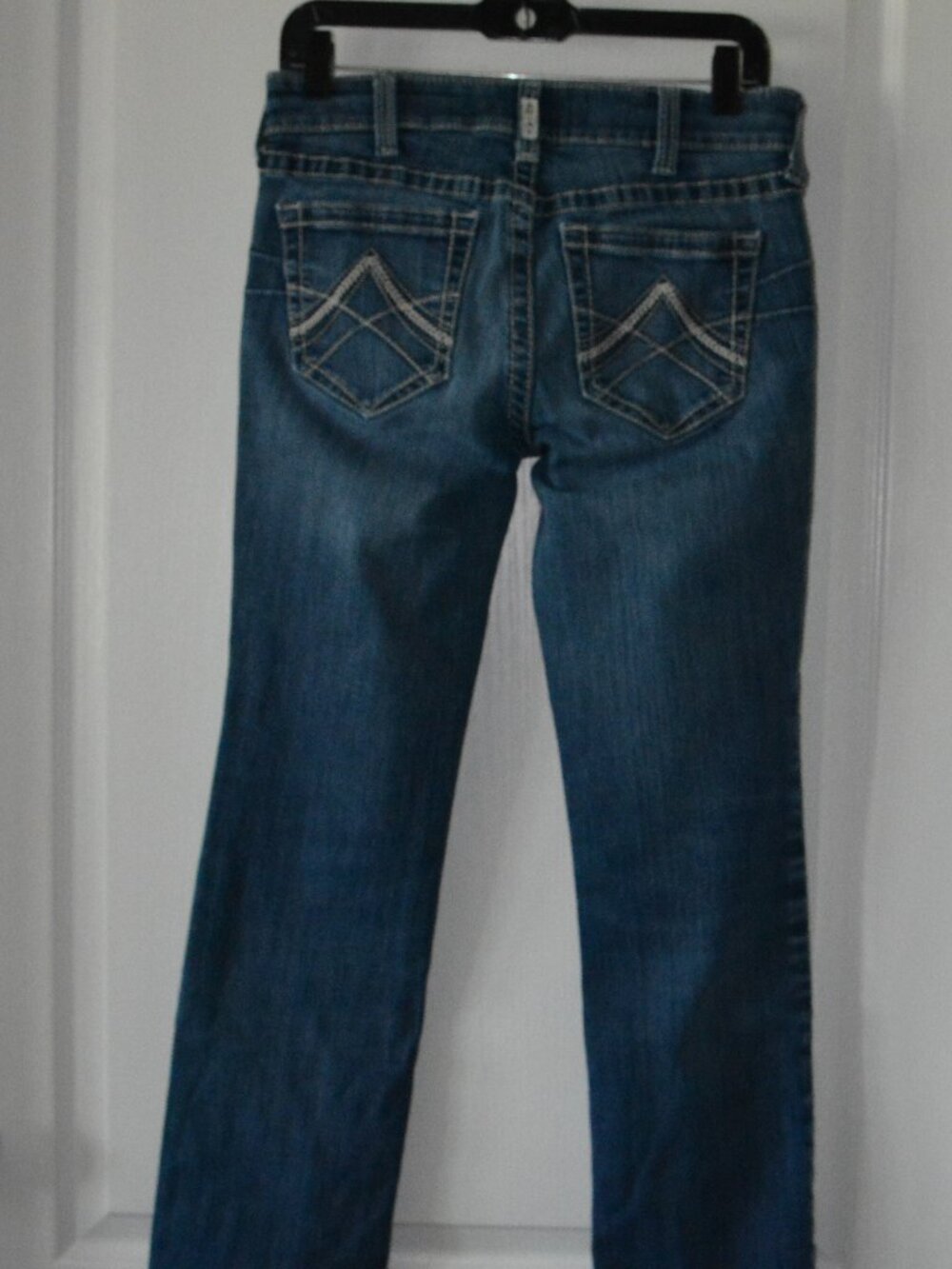 Ariat Women's Straight Leg Jeans in Dark Blue Denim